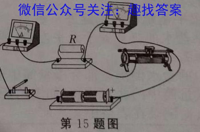 安徽省2022~2023学年度高二第二学期庐阳高级中学期末测试(232827Z).物理