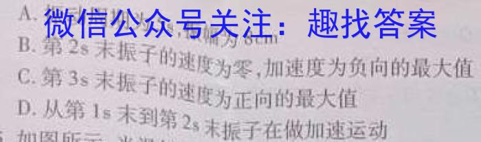 黑龙江省2023年高二年级学期调研考试（23-519B）物理`