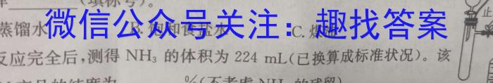 安徽省2022-2023学年七年级第二学期期末质量监测化学