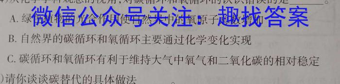 衡水金卷先享题2022-2023下学期高一年级三调考试·月考卷化学