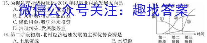2023届贵州省高一年级考试6月联考(23-503A)政治1