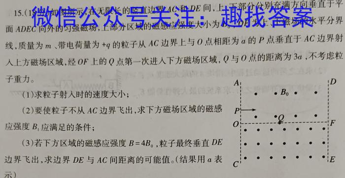 2023年陕西省初中学业水平考试信息卷(C)l物理