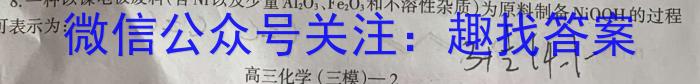 安徽省合肥市庐江县2022/2023学年度八年级第二学期期末教学质量抽测化学