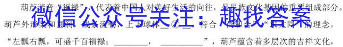 云南省陆良县2022~2023学年下学期高二期末考试(23-535B)语文