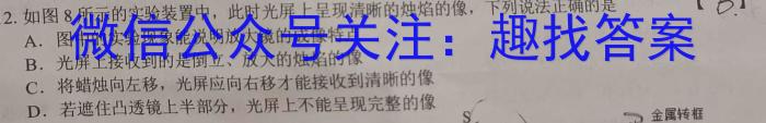 衡水金卷先享题2023-2024年高三一轮周测卷4f物理