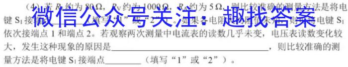 安徽省2023年中考导航总复习三轮模拟（二）物理`