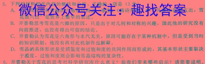 2023届河北高三5月联考(531C·HEB)语文