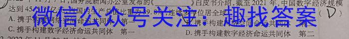 2023年湖州市2022学年高一第二学期期末调研测试卷(6月)政治1