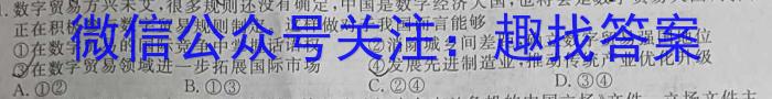 浙江省2024-2023学年高二年级下学期5月联考&政治