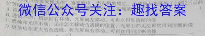陕西省2023届中考考前抢分卷CCZX A SXq物理