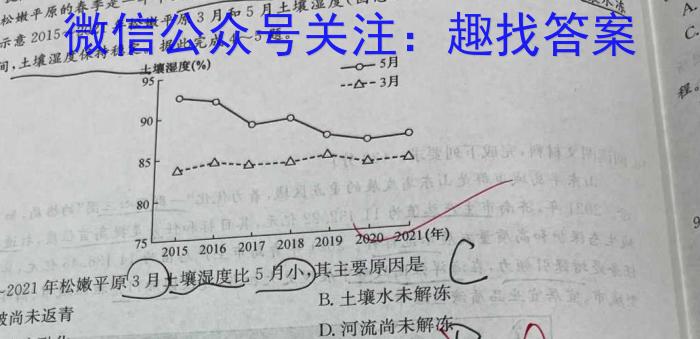 ​2023年高考真题（新课标II卷）数学试卷 （PDF重置版）政治~
