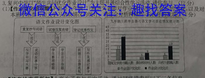 2023年陈仓区高三质量监测(二)(233657Z)语文