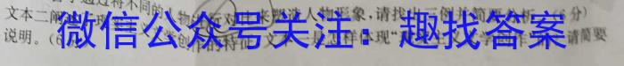 甘肃省2022-2023高二期末练习卷(23-562B)语文