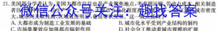 2023年广西初中学业水平适应性考试(压轴题)政治~
