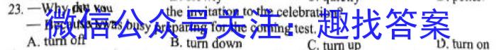2023年普通高等学校招生全国统一考试(银川一中第四次模拟考试)英语