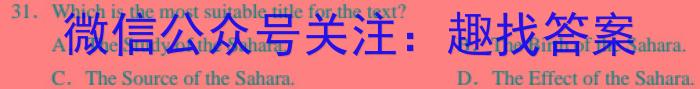 安徽省宿州市埇桥区教育集团2024-2023学年度八年级第二学期期末学业质量检测英语