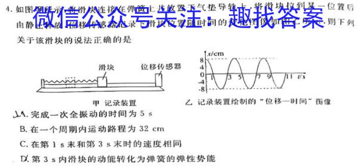 江西省2021级高二年级期末联考（6月）物理`