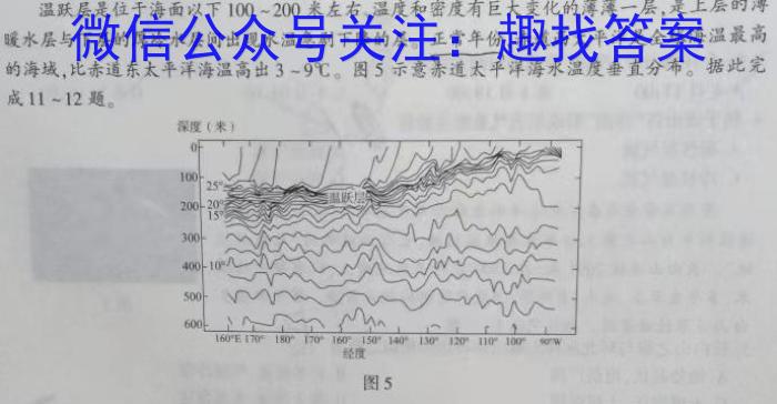 安徽省2024~2023学年度七年级下期末监测(试题卷)&政治