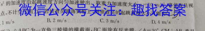 广西省柳州市校际联盟高一年级期末考试(23-577A)物理`