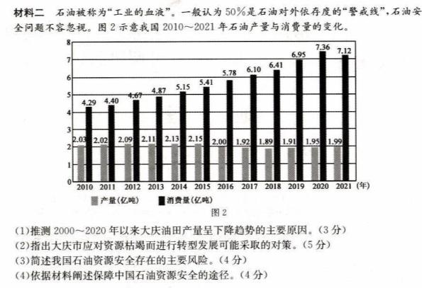 龙岩市2022-2023学年第二学期期末高一教学质量检查政治y