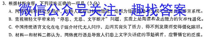 2024届名师原创分科模拟(二)ZS4语文
