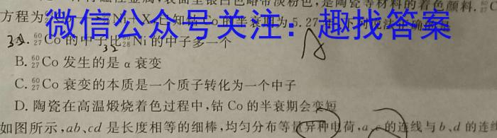 辽宁省2023年7月高二下学期期末考试(2023.7)(3549B)z物理