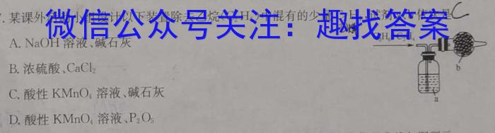 陕西学林教育 2022~2023学年度第二学期七年级期末调研试题(卷)化学