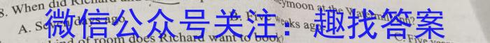 2023年陕西省初中学业水平考试·信息卷B英语试题