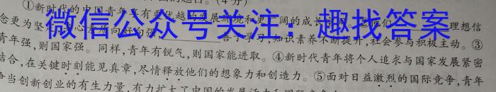 江西省重点中学九江六校2022—2023学年度高一下学期期末联考语文