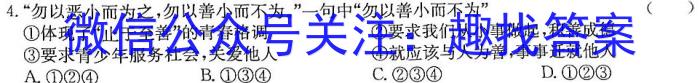 2023-2024衡水金卷先享题高三一轮复习单元检测卷/化学18分子结构与性质、晶体结构与性质政治1