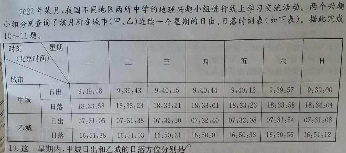 河北省2023年春季学期高一年级6月质量检测政治y