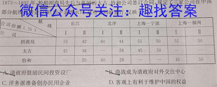 安徽省合肥市庐江县2022/2023学年度七年级第二学期期末教学质量抽测政治~