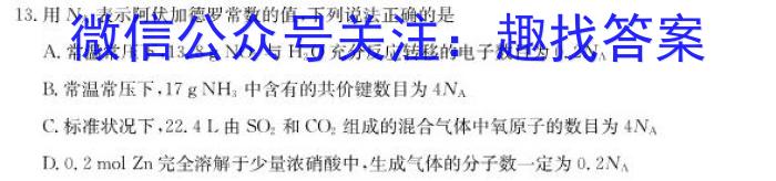 2023年高考真题(新课标II卷)数学试卷 (PDF重置版)化学