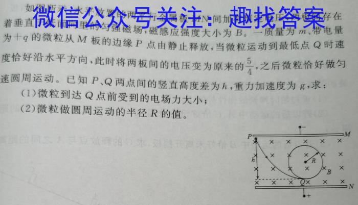 合肥一中2023届高三最后一卷(2023.5).物理