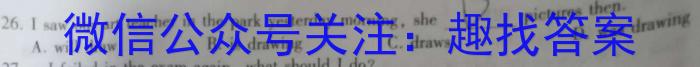 江准名校·2024~2023学年下学期高一年级阶段联考(231610D)英语
