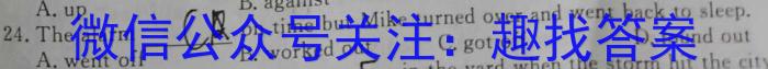 安徽省2023年七年级同步达标自主练*（期末）英语试题