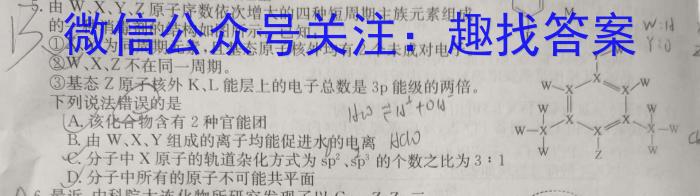 2023年陕西省初中学业水平考试·信息卷B化学