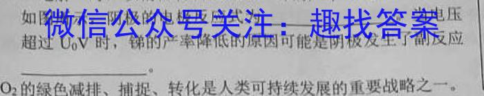 河南省2023年春期九年级调研测试(三)3化学