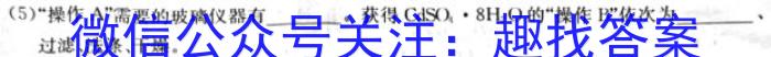 安徽省2022-2023学年度八年级第二学期期末质量检测(23-CZ226b)化学