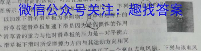 2023-2024衡水金卷先享题高三一轮周测卷新教材英语必修一Unit2周测(2)q物理