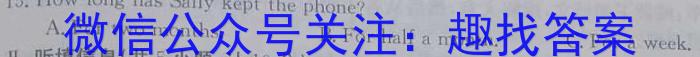 2023年江西省初中学业水平考试 定心卷英语试题