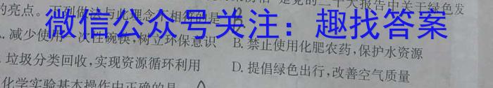 2023年陕西省初中学业水平考试压轴卷化学