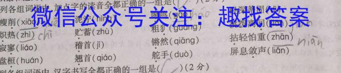 云南省2023届高考考前适应性练习(6月)语文