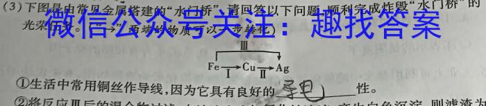 炎德英才大联考 湖南师大附中2022-2023学年度高二第二学期第二次大练习化学