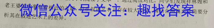 天一大联考 河北省沧州市高一年级2022-2023学年(下)教学质量监测语文