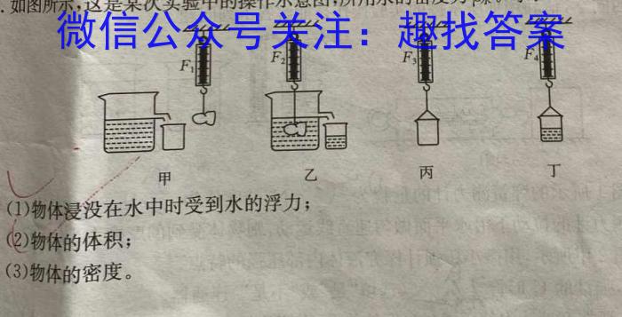 河池市2023年春季学期高二年级期末教学质量检测z物理
