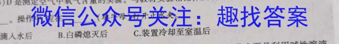 安徽省滁州市凤阳县2022-2023学年八年级第二学期期末教学质量监测化学