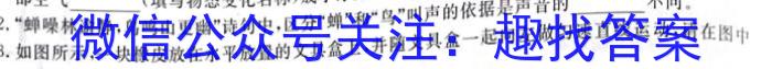 衡水金卷先享题2023-2024年高三一轮周测卷5l物理