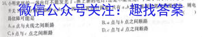 江西省2023年初中学业水平考试冲刺练习(二)l物理