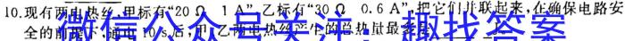 山西省2024~2023学年度七年级下学期期末综合评估 8L R-SHXq物理